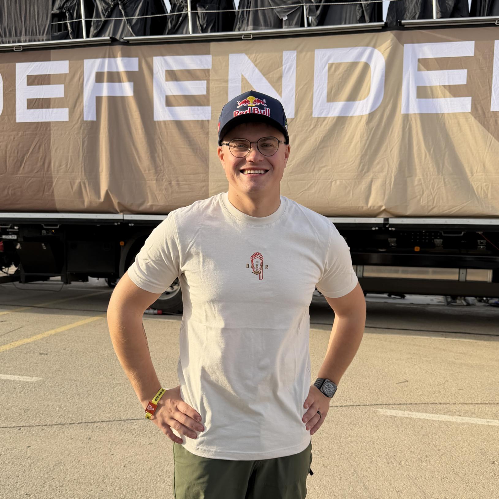 Retro Dakar marškinėliai